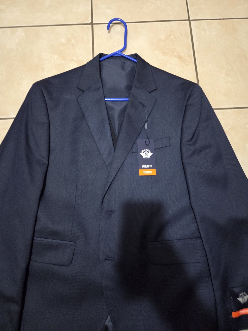 Dockers Men's Navy Single-Breasted Blazer